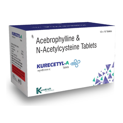 Acebrophylline and Acetylcysteine Tablets