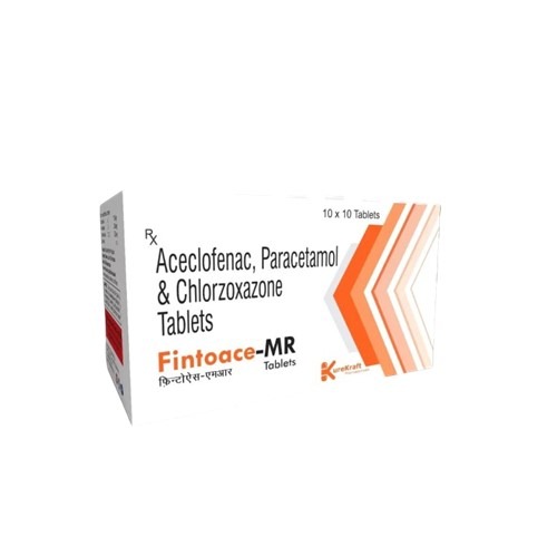 Aceclofenac, Paracetamol & Chlorzoxazone Combination
