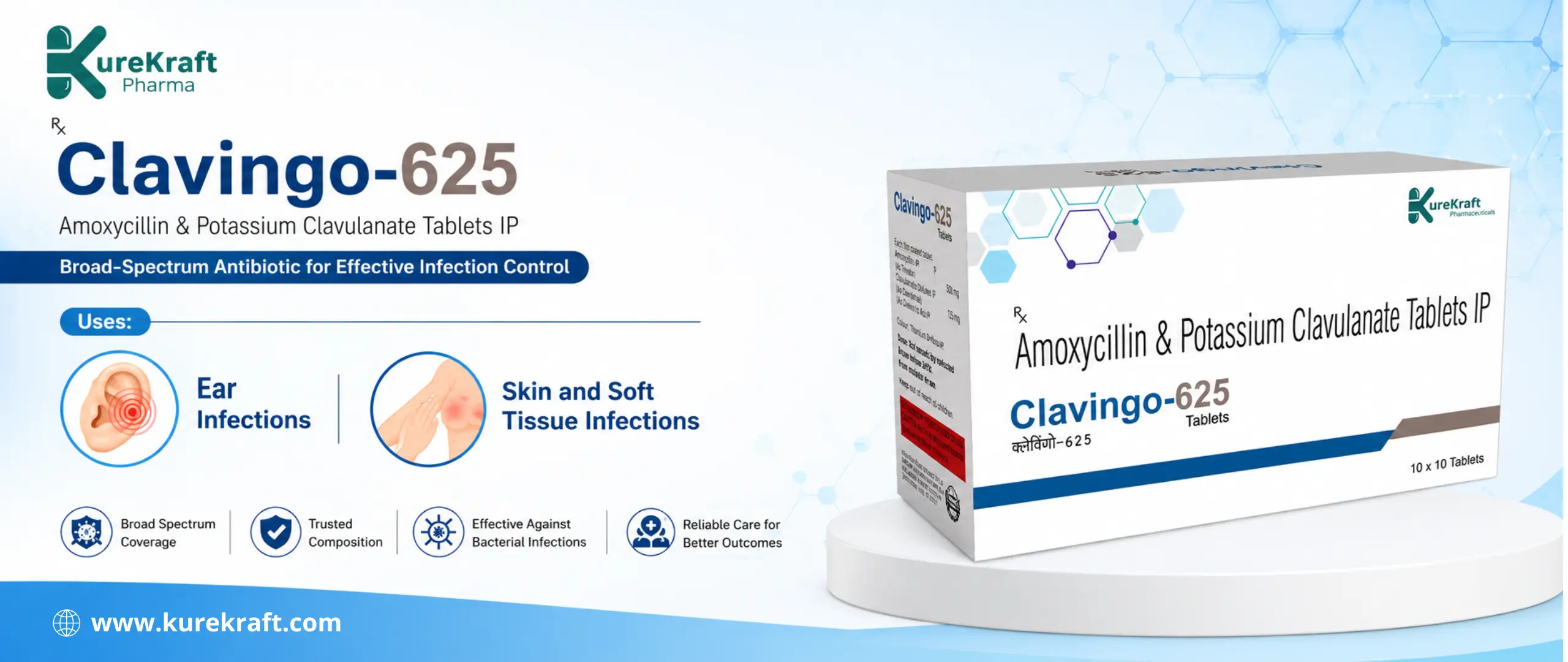 Amoxycillin clavulanate tablets