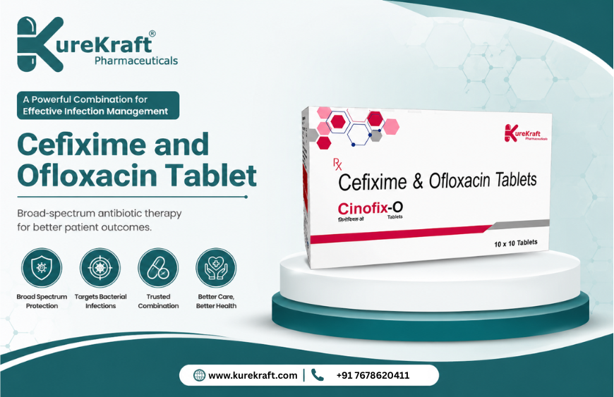 Cefixime and Ofloxacin Tablet